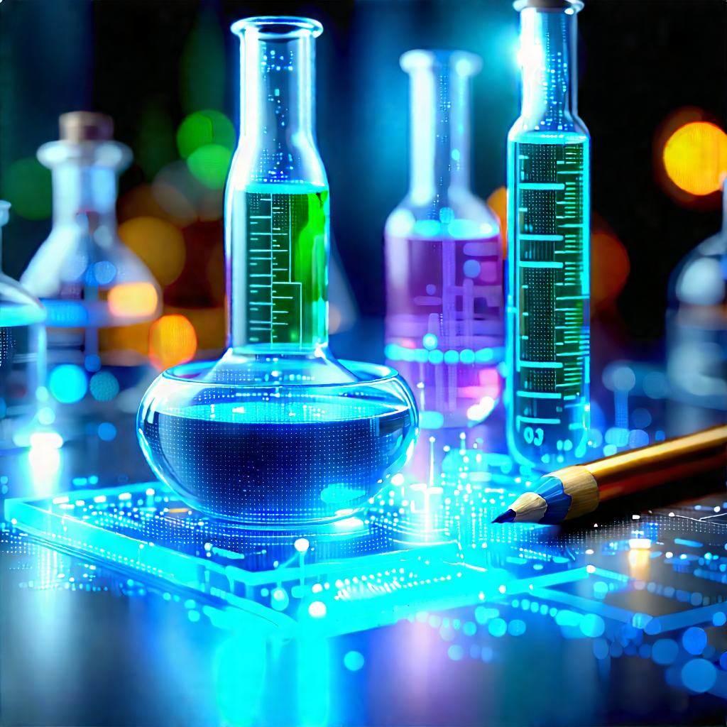 Entertainment Technology In Modern Laboratory With Image, There