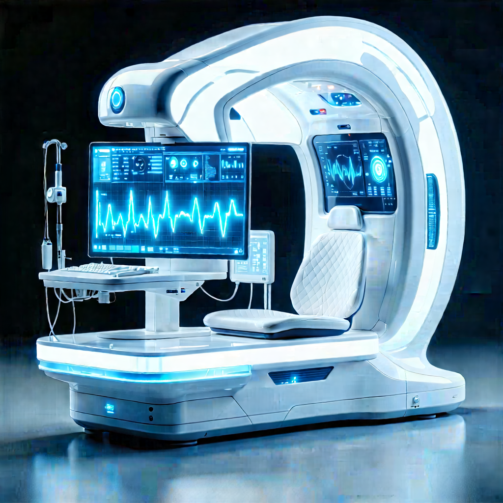 Healthcare Technology In (design:1.46) Studio With White Medical