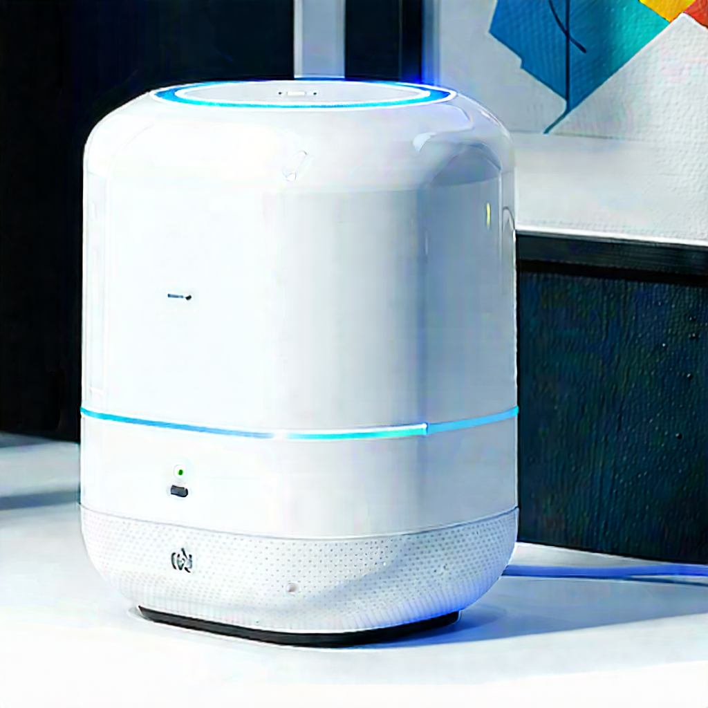 Smart Home (device:1.46) With User Interface With White, Modern-looking