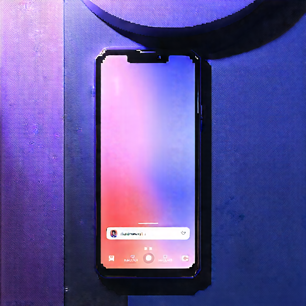Smartphone With Streaming Content With Cell Phone