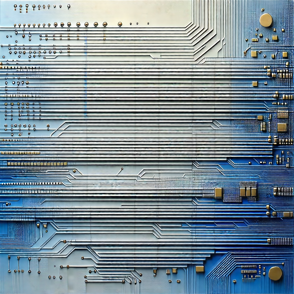 Close-up of sensor array