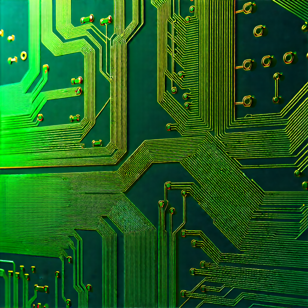 Circuit board with laser scanning