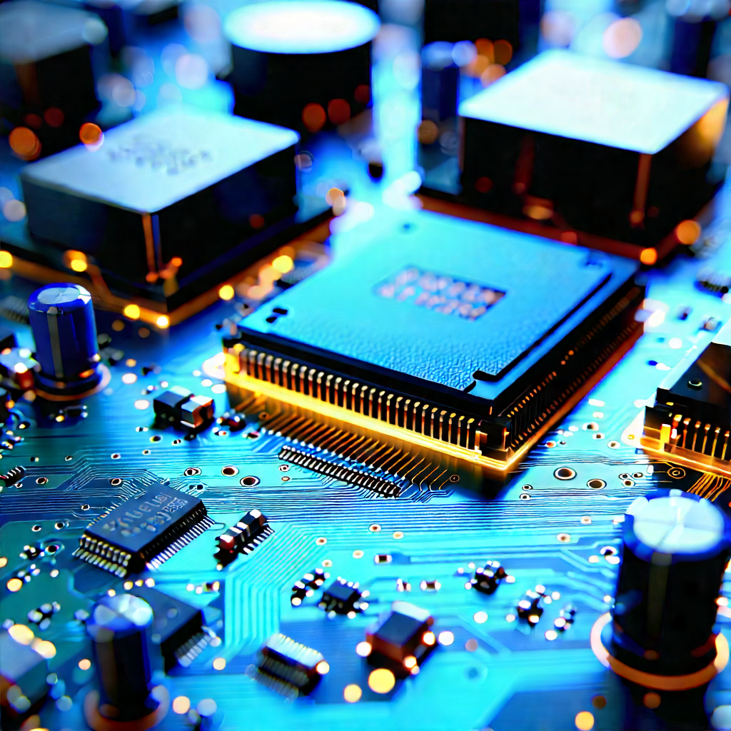 Close-up of memory module