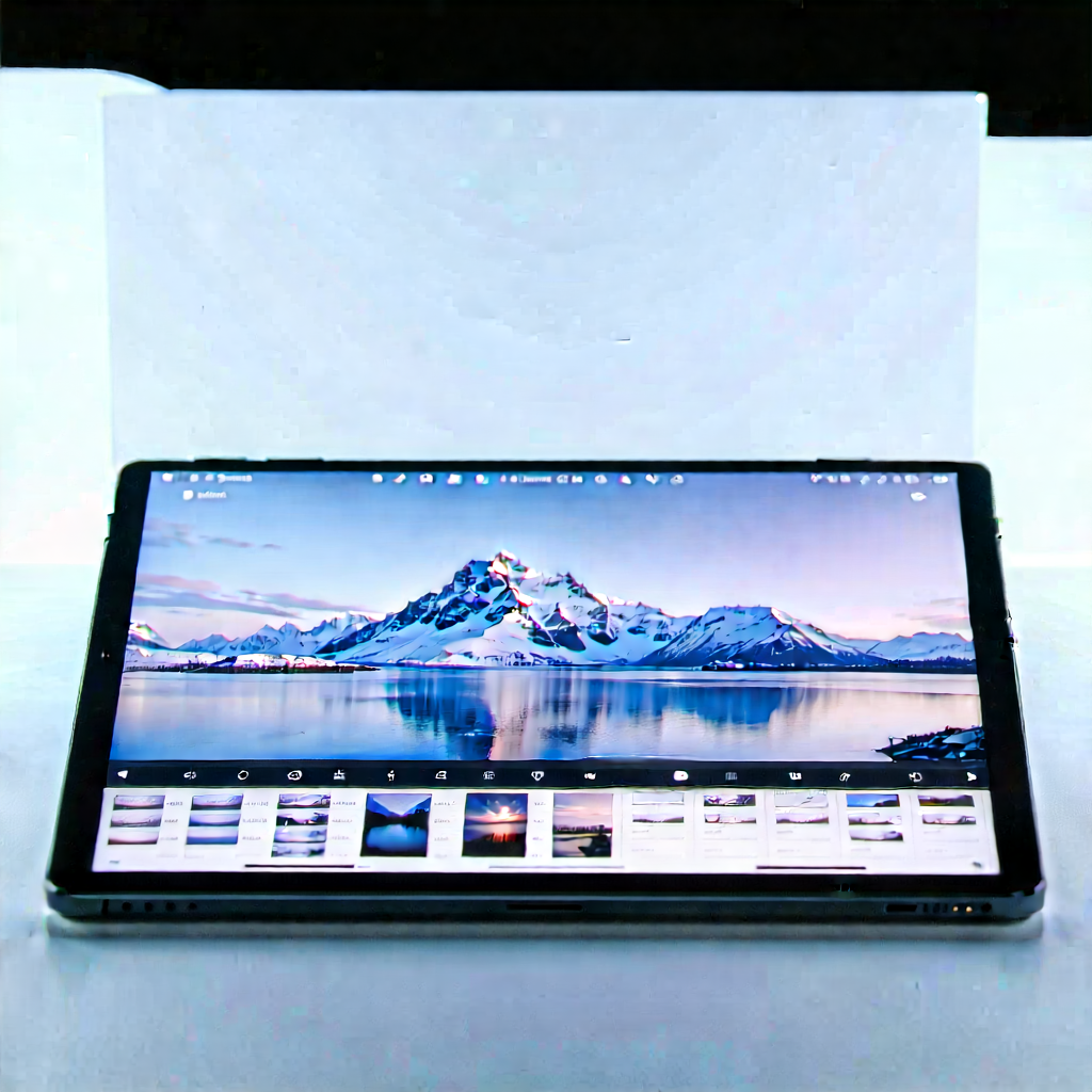 Tablet With Holographic Display With Tablet Computer
