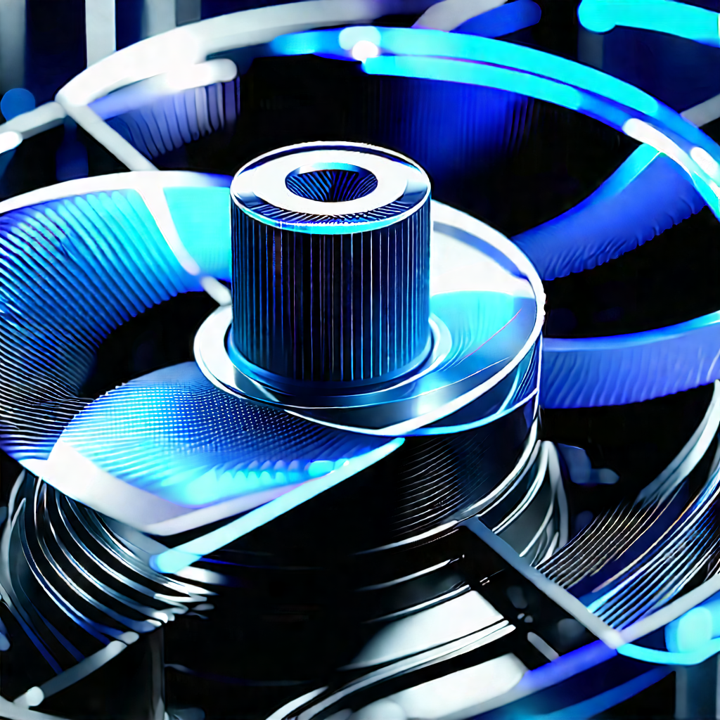 Close-up of cooling system