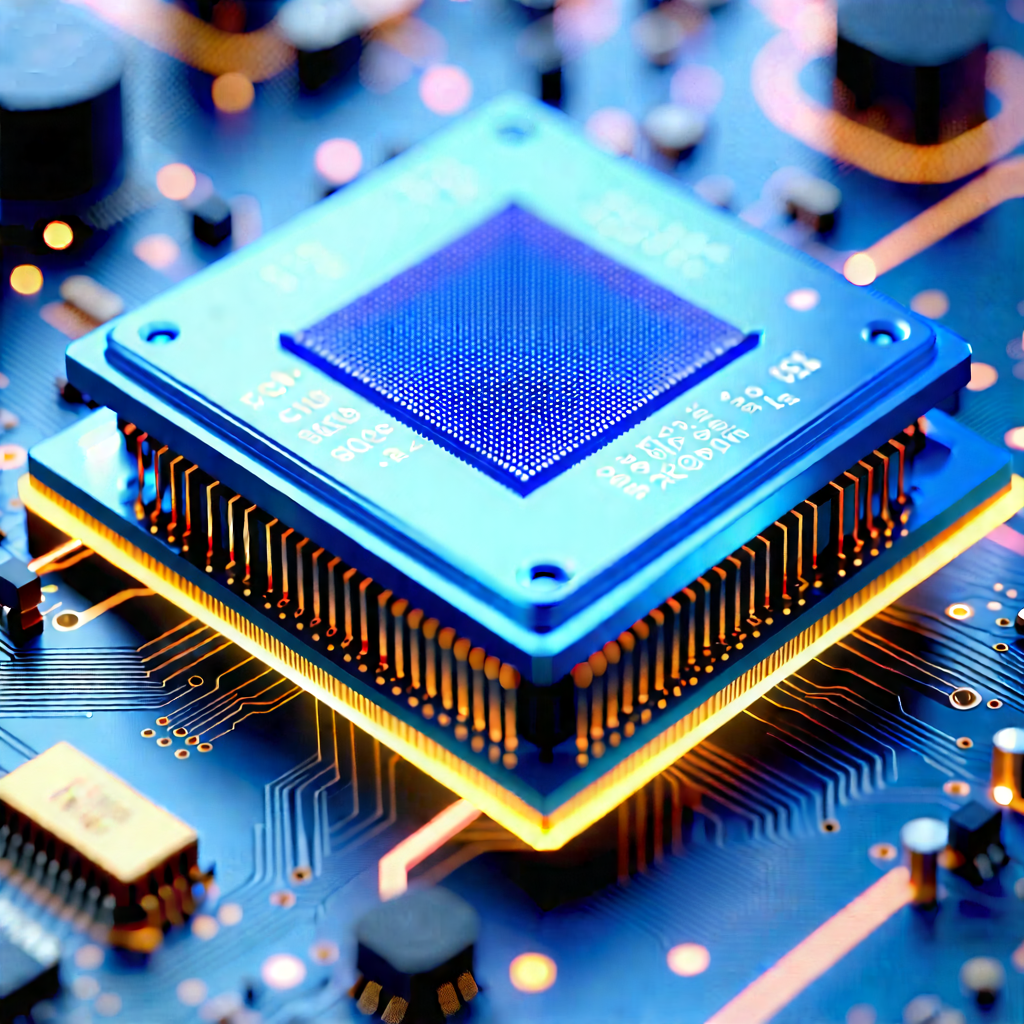 Microchip with laser scanning