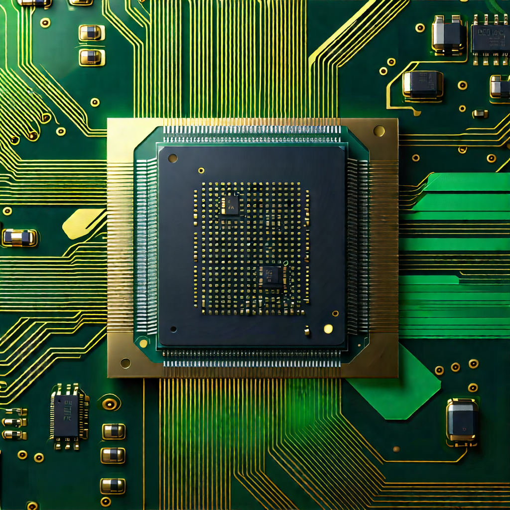 Close-up of memory module