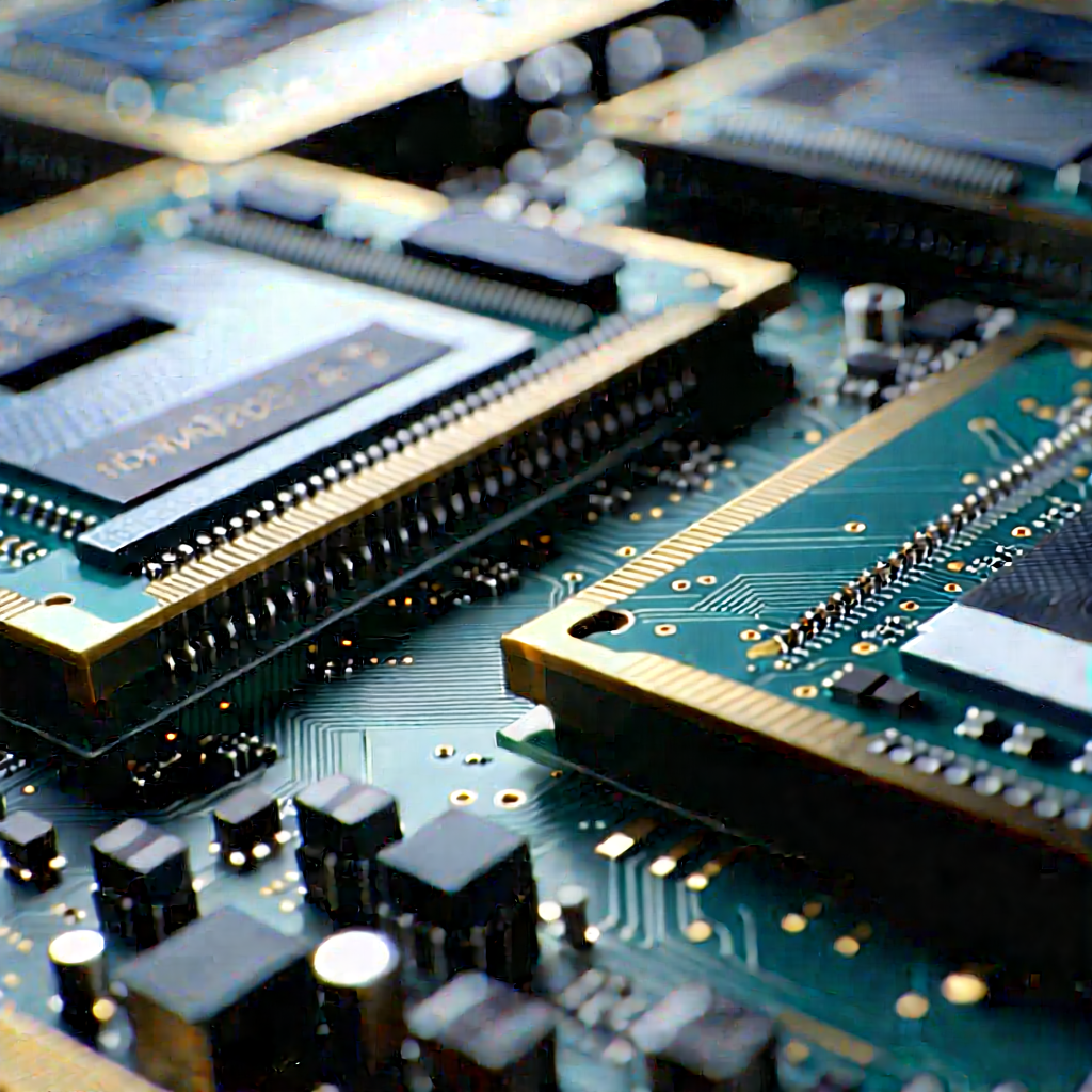 Close-up of memory module