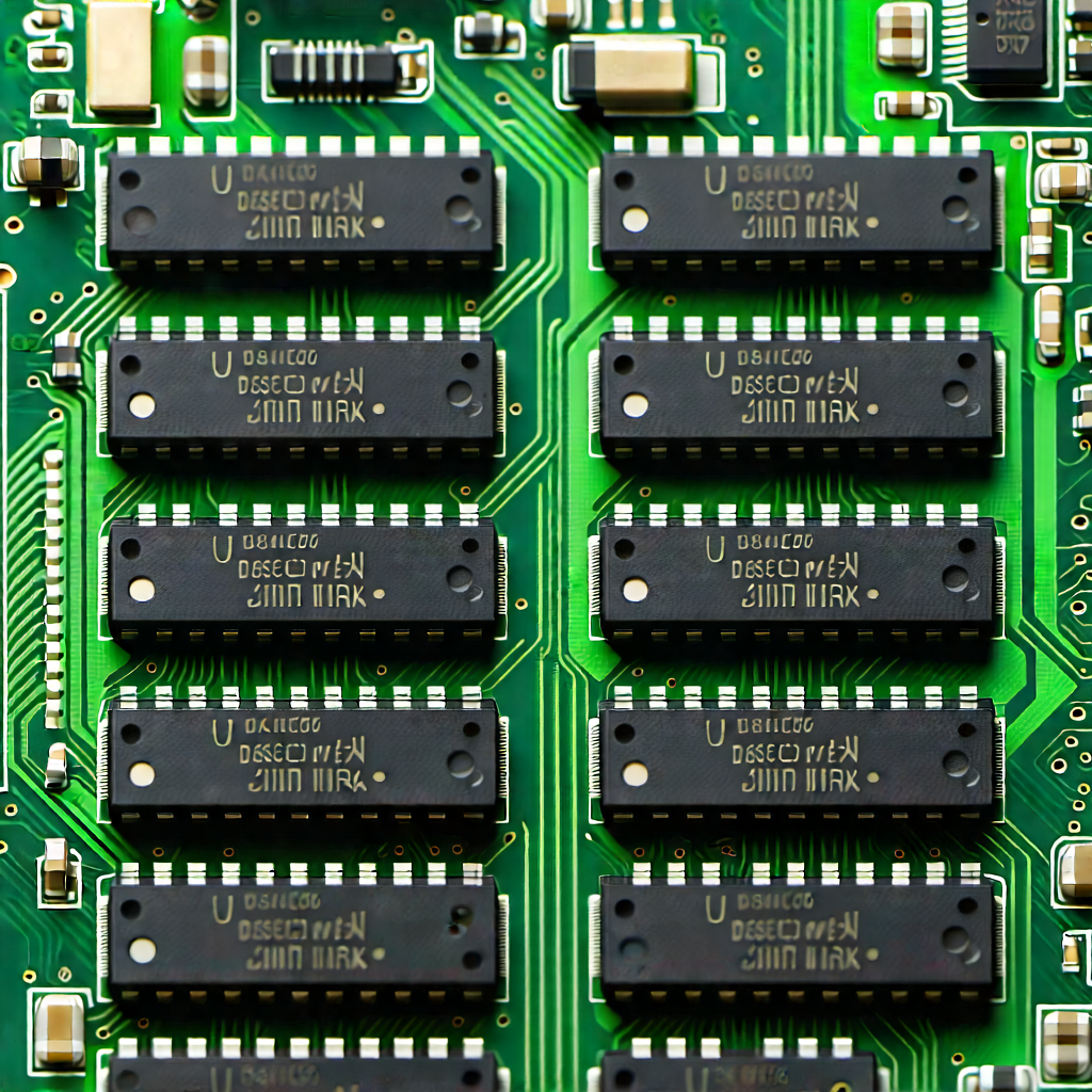 Close-up of memory module