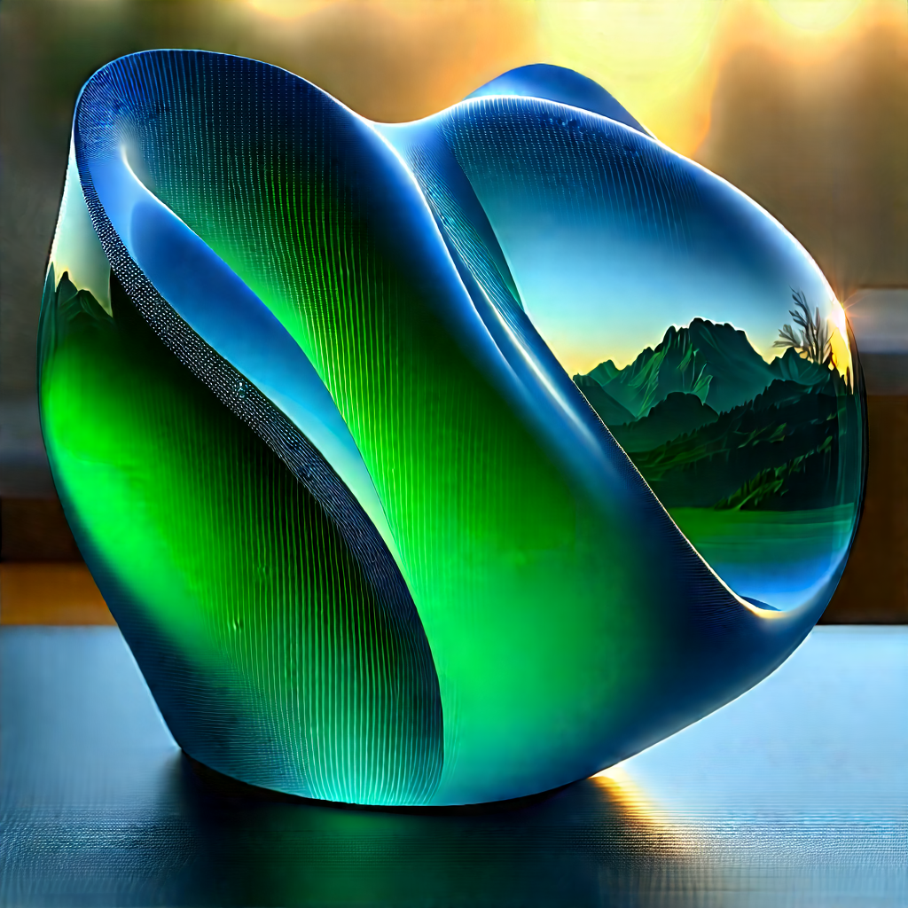 Innovative Communication Tool Design With Large, Blue,