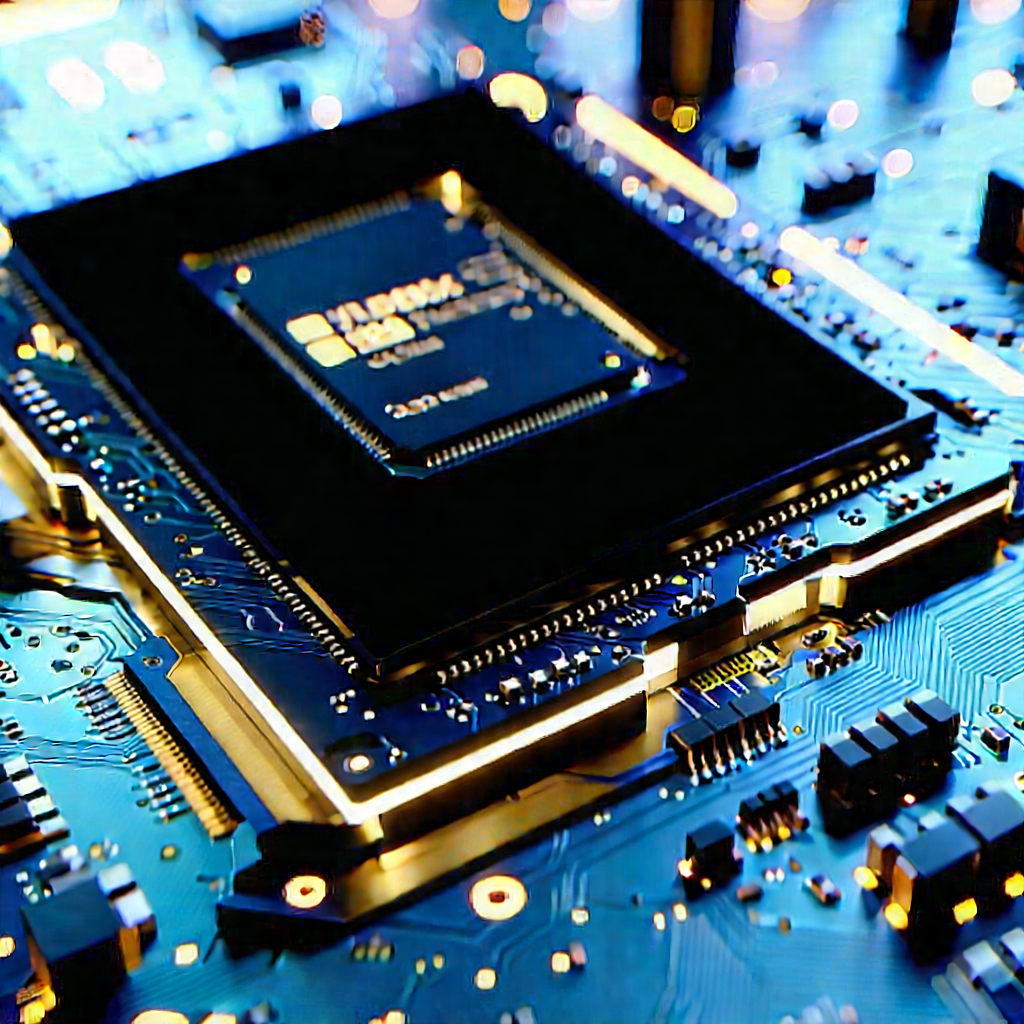 Close-up of memory module