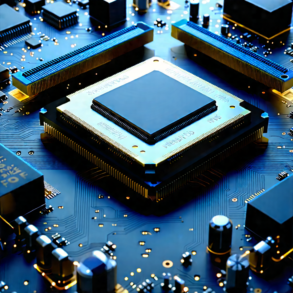 Close-up of memory module