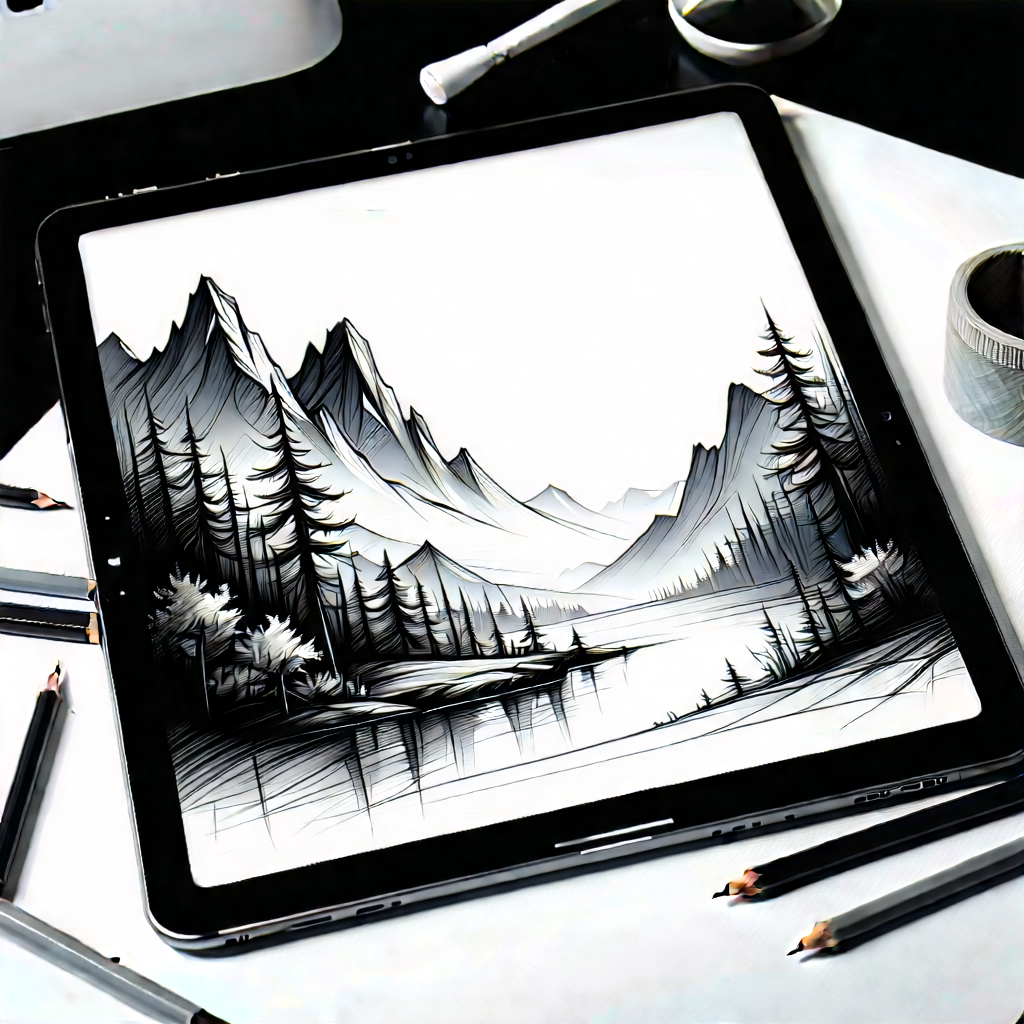 Tablet with streaming content