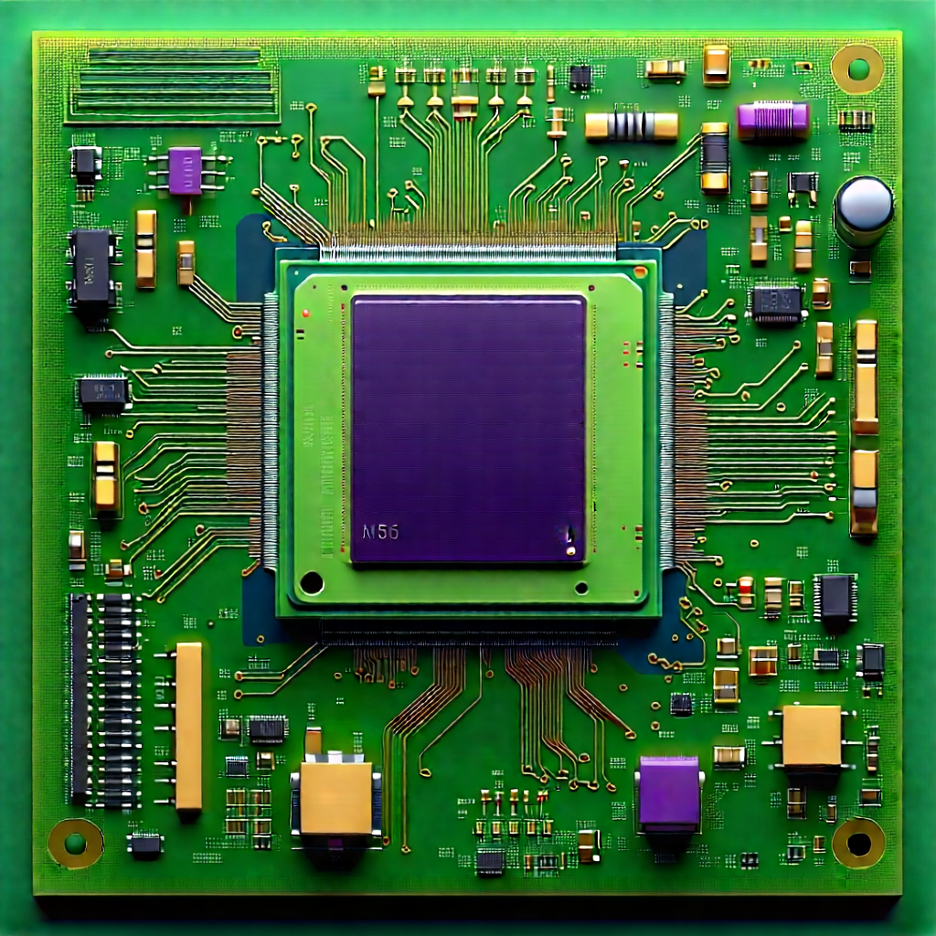 Circuit board with laser scanning