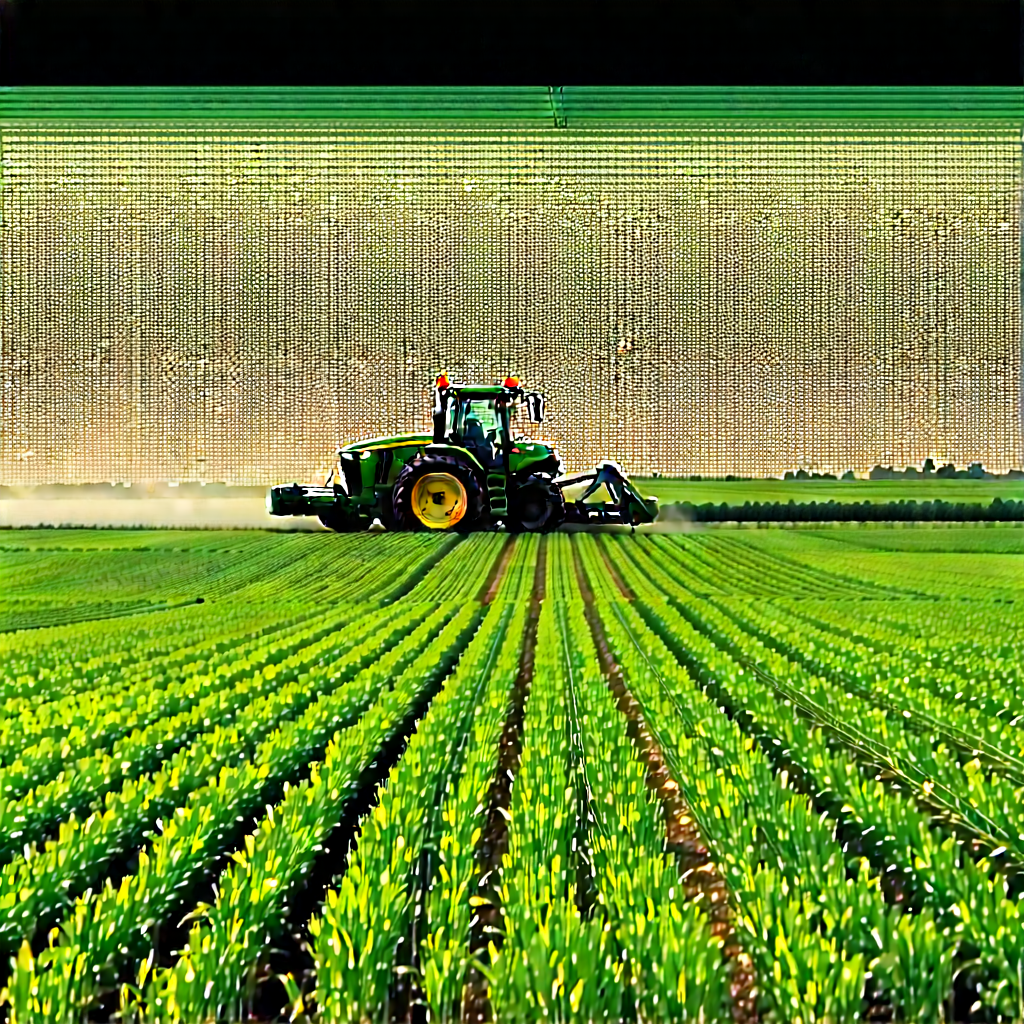 Agricultural Technology In Field Deployment With Large Green