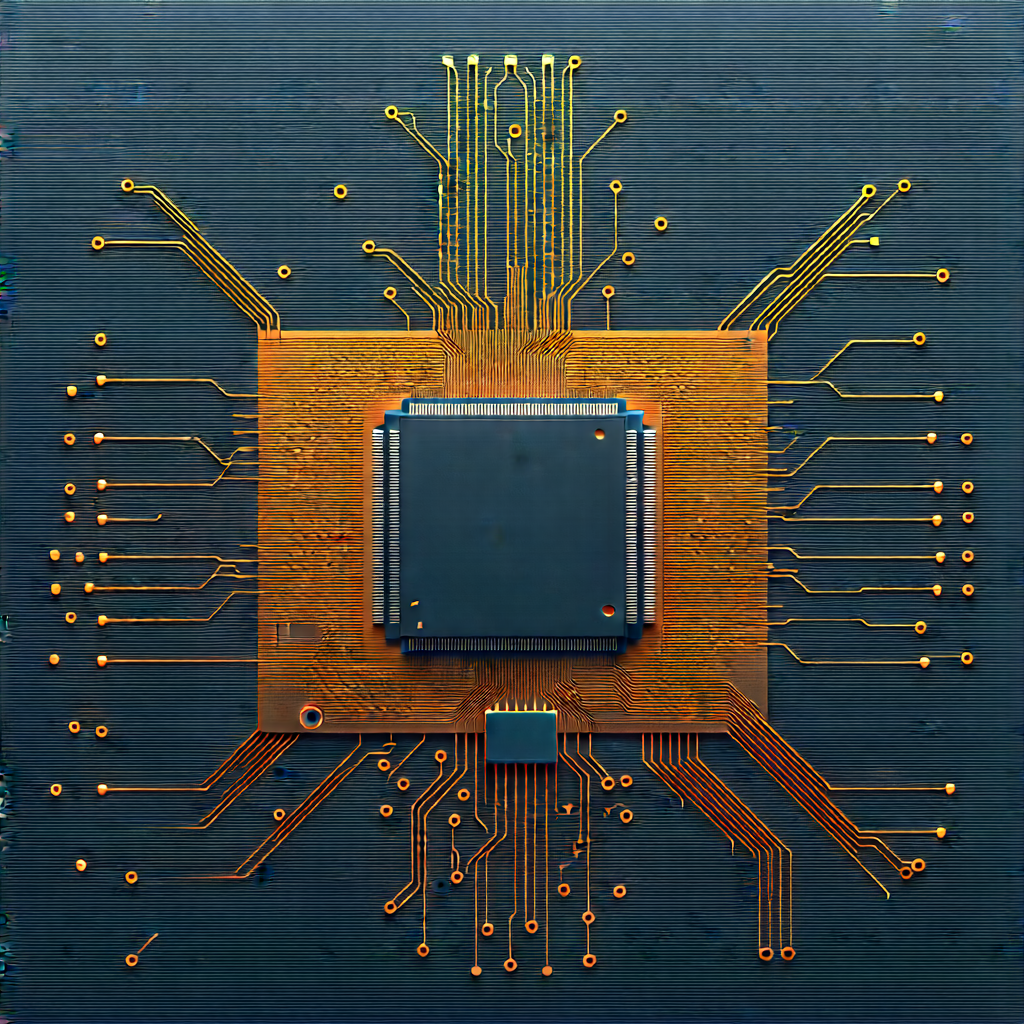 Microchip with laser scanning