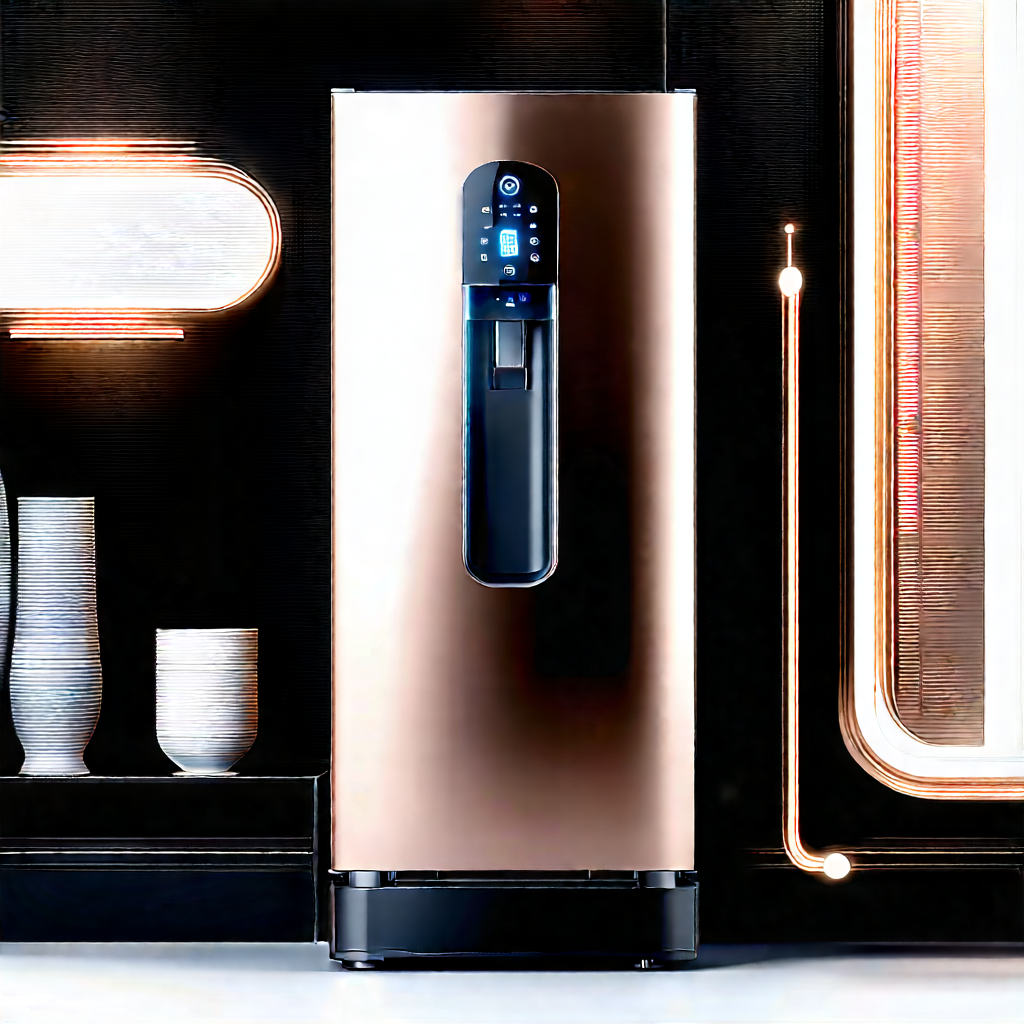 Innovative Smart Appliance (design:1.29) With Large, Metallic