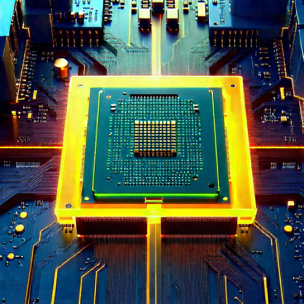 Close-up of memory module