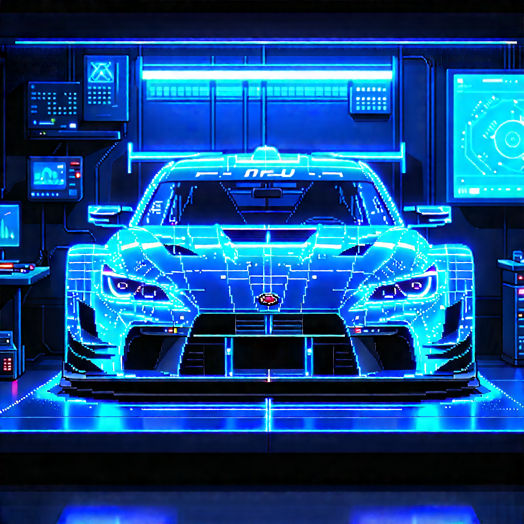 Automotive technology in tech office
