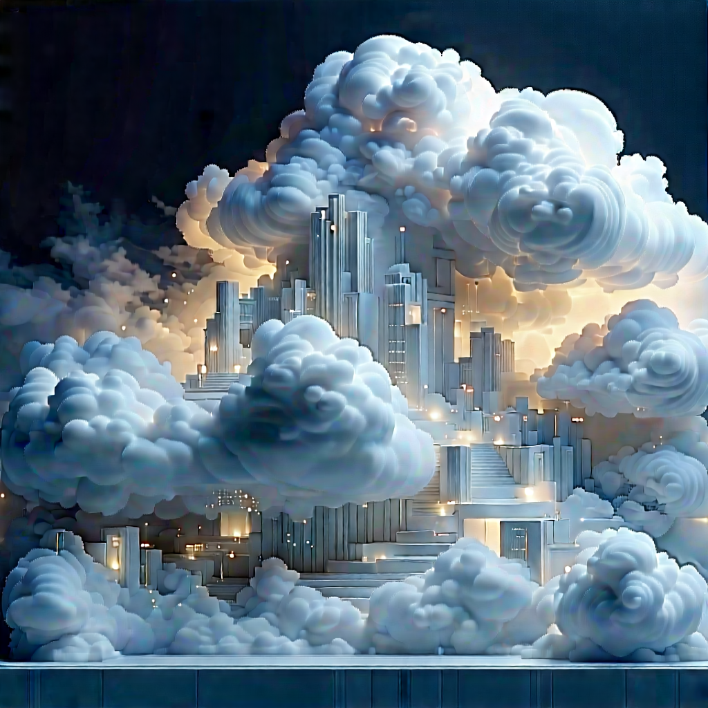 Cloud Computing Visualization With Large, Intricate