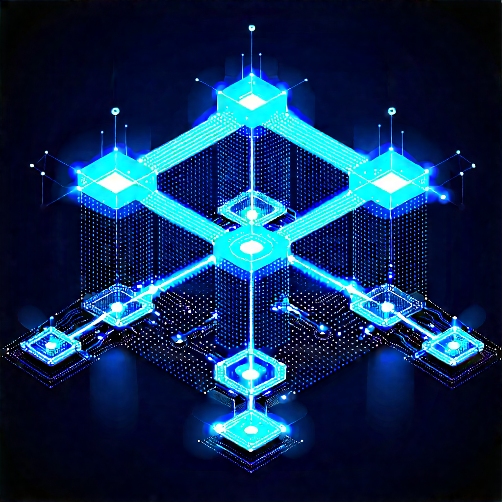 Blockchain network visualization