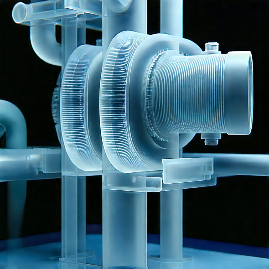 Close-up of cooling system
