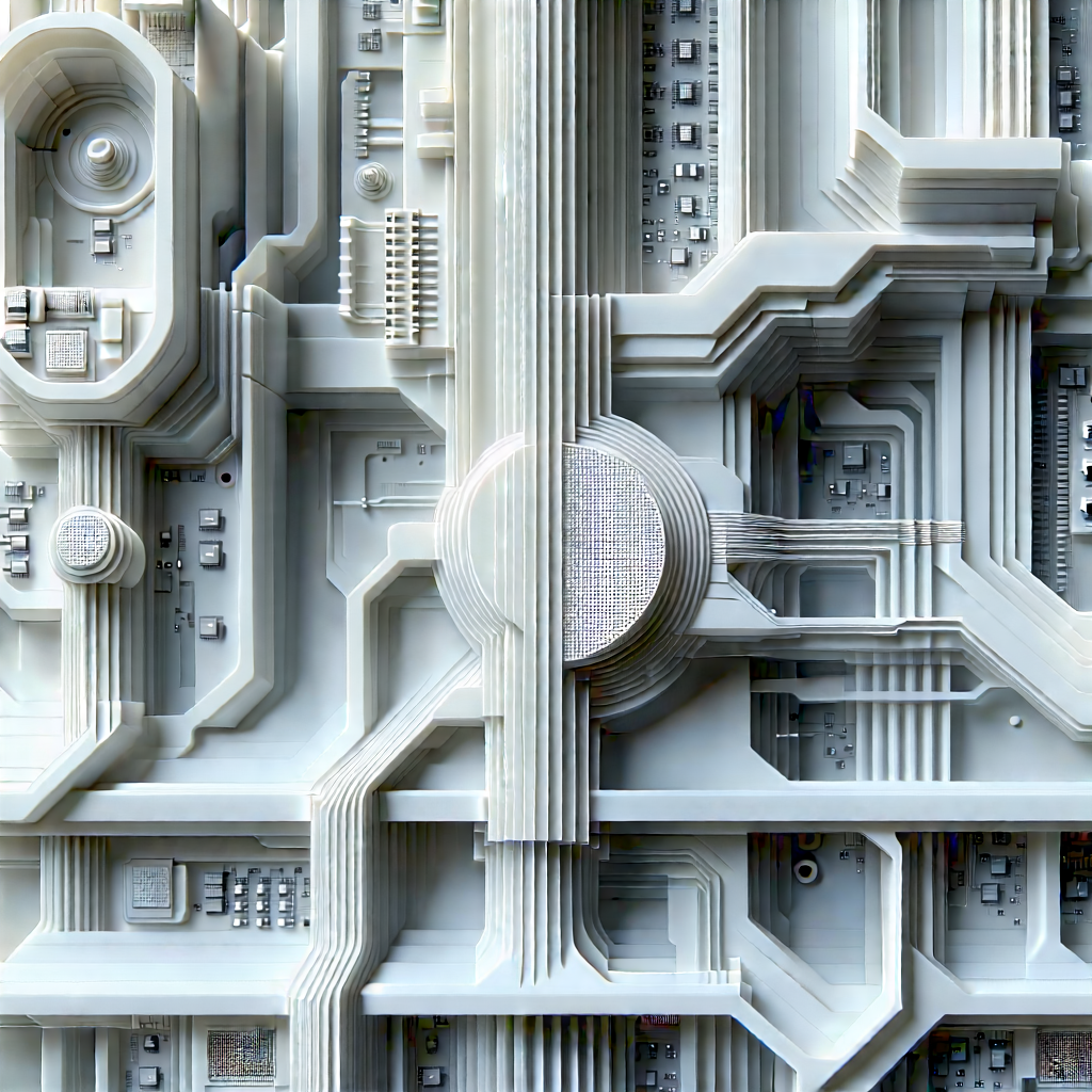 Close-up of sensor array