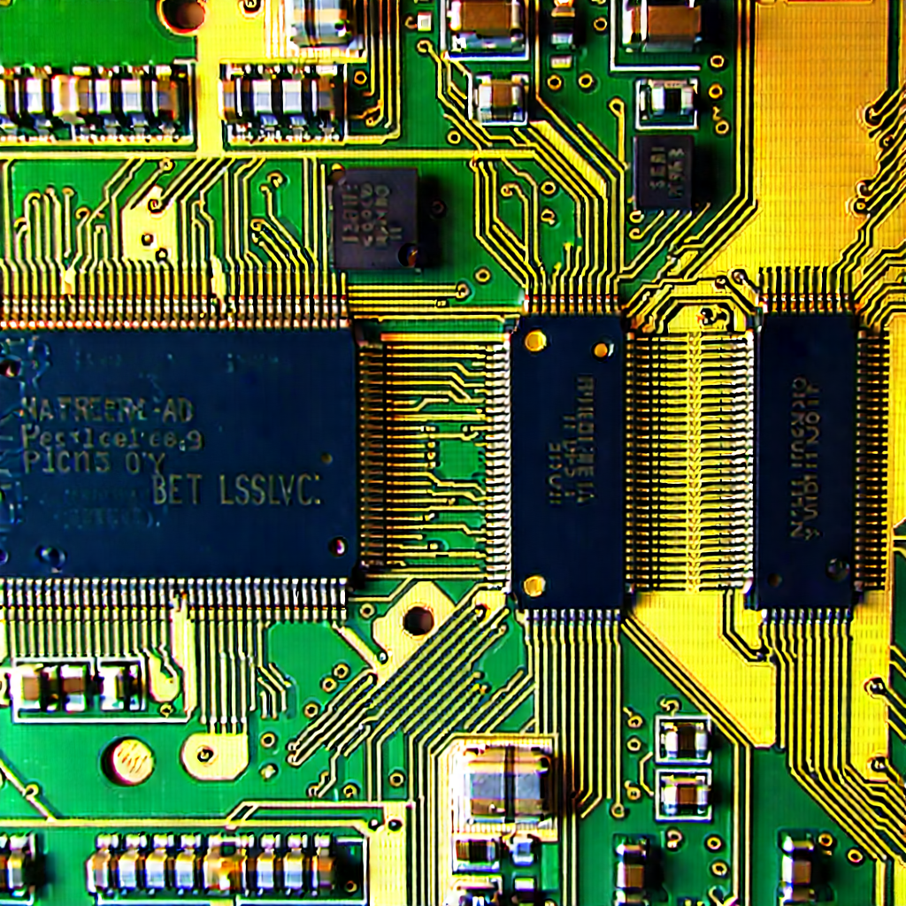 Close-up of memory module