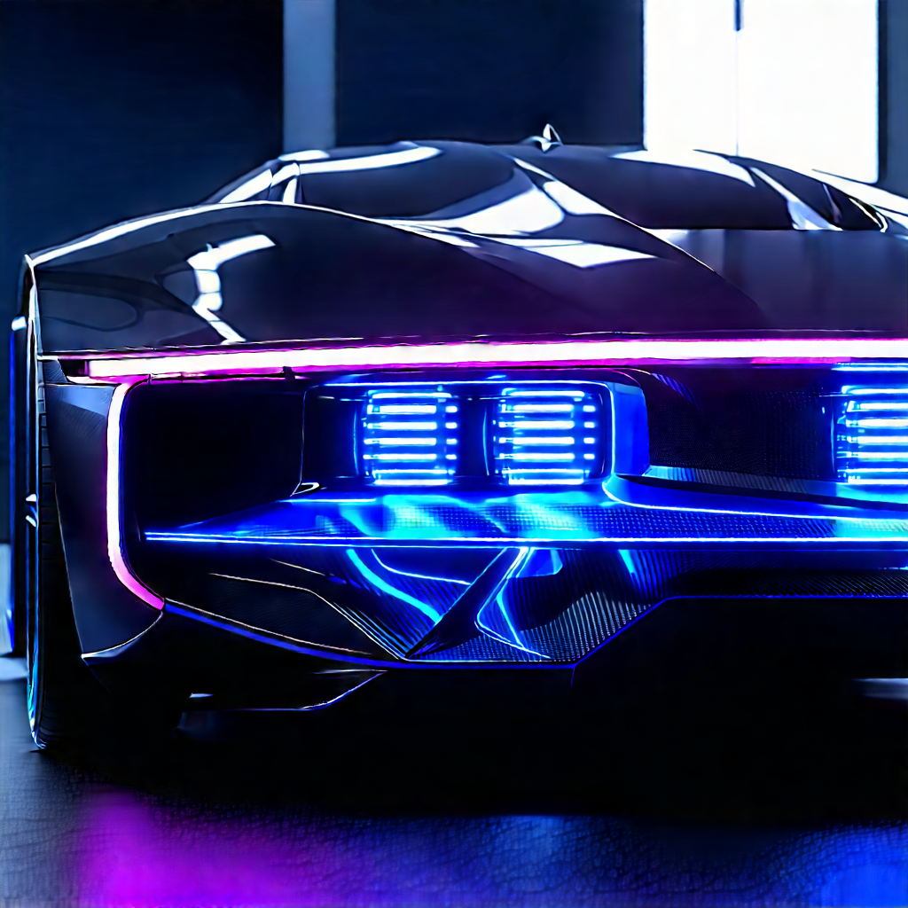 Innovative Electric Vehicle Design With Futuristic Sleek