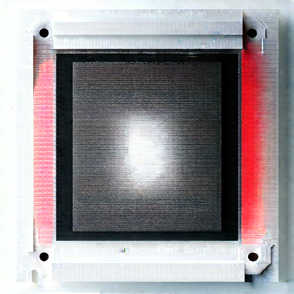 Microchip with laser scanning