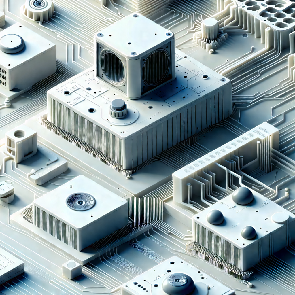 Close-up of sensor array