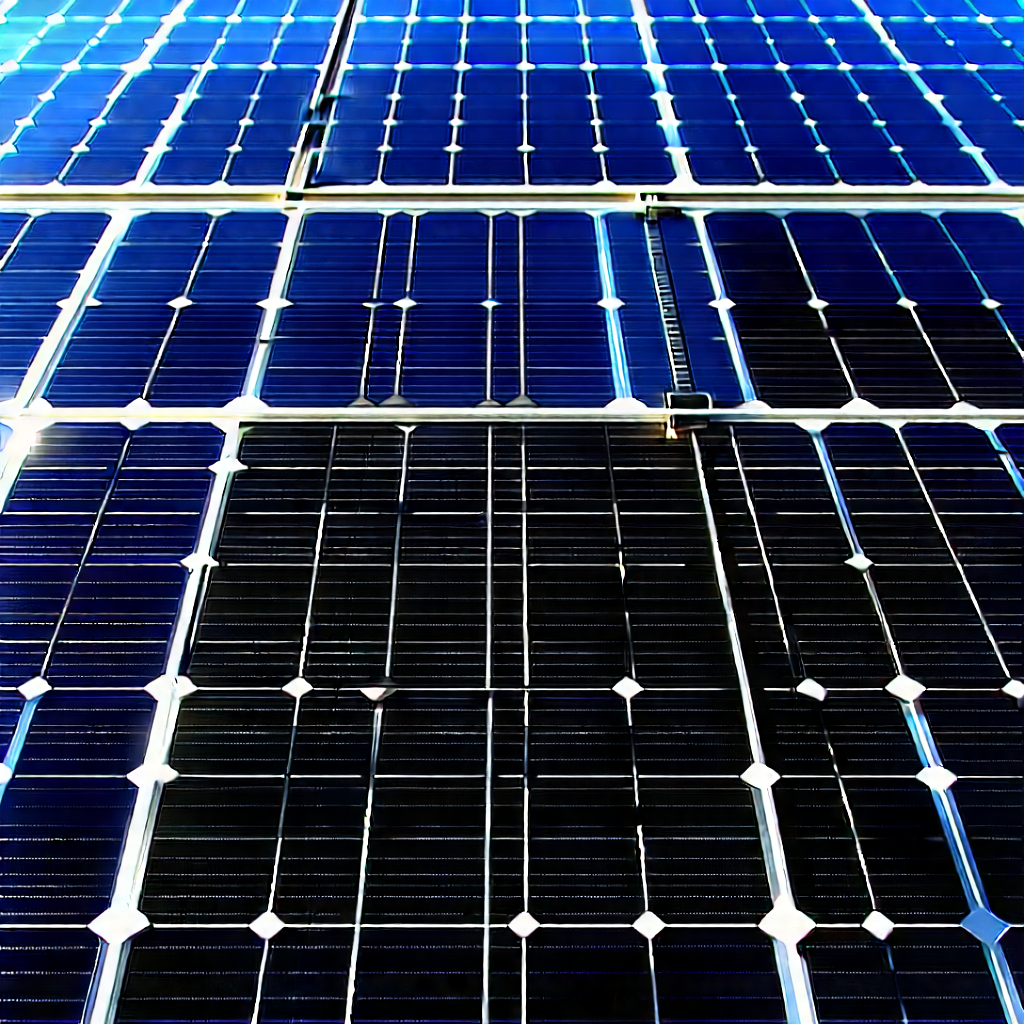 Solar Panel With Data Streams With Large Solar