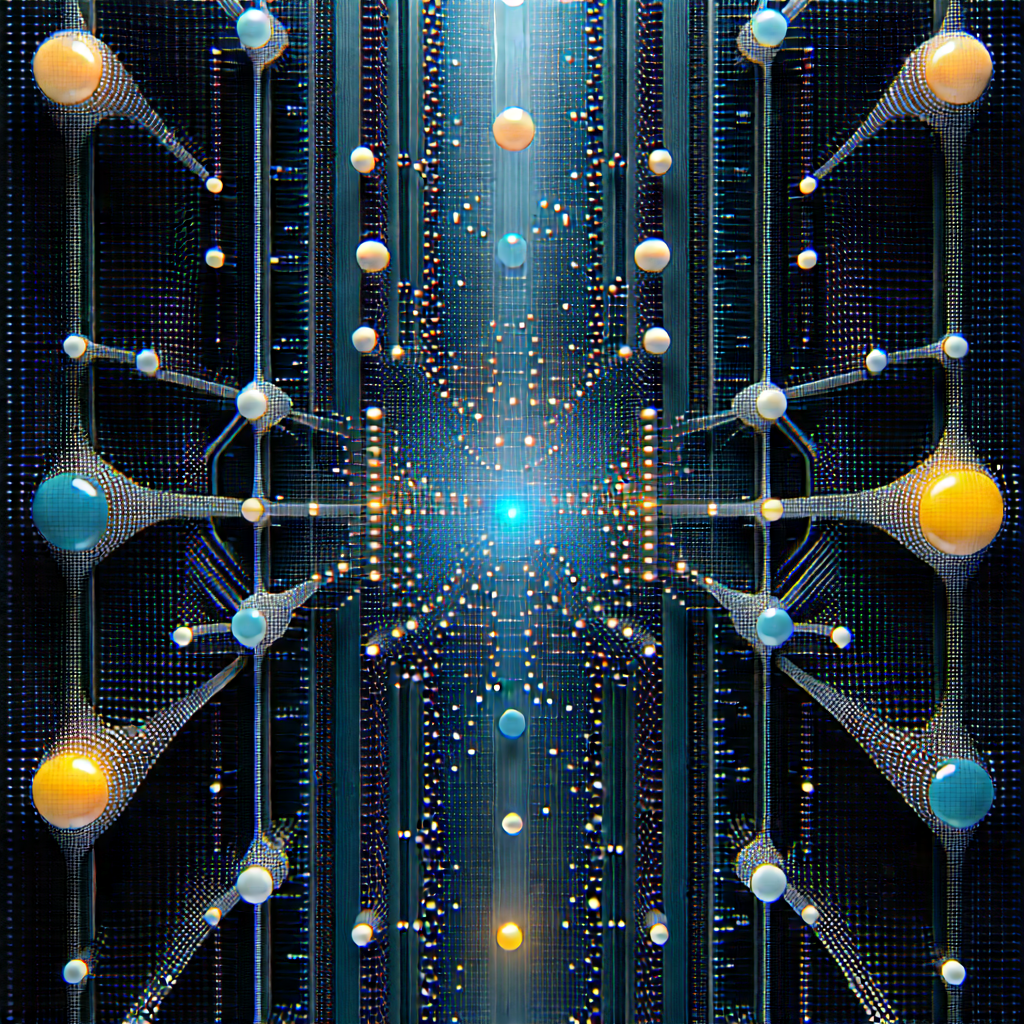 Close-up of sensor array