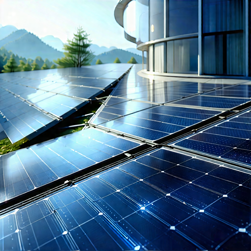 Innovative Renewable Energy Design With Large Solar