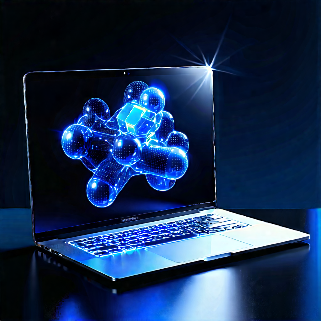 Laptop With User Interface With Laptop Computer