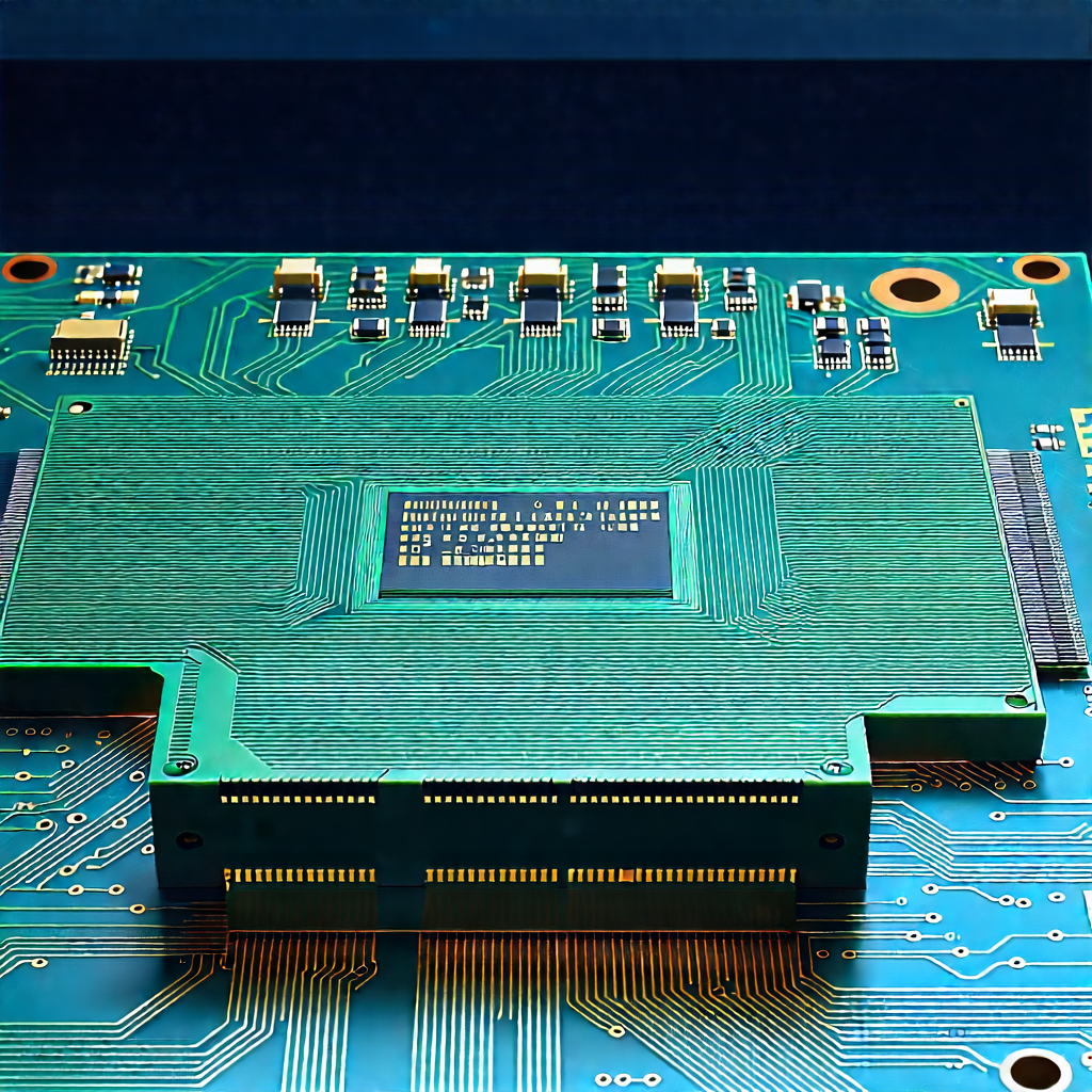 Circuit board with laser scanning