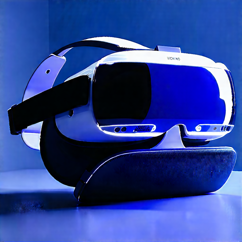 Vr Headset With Streaming Content With Pair Virtual