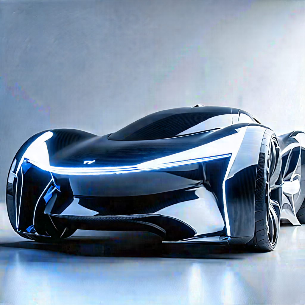 Innovative Electric Vehicle Design With Futuristic Sleek