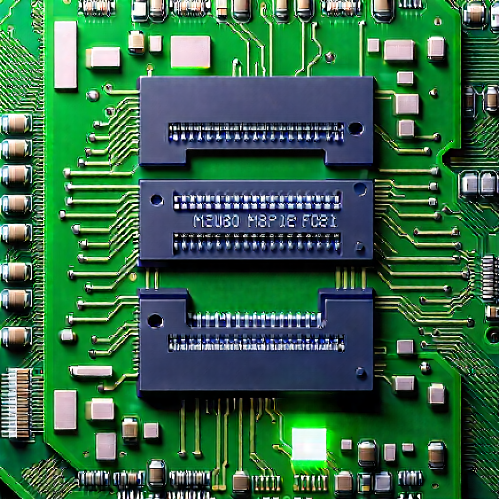 Close-up of memory module