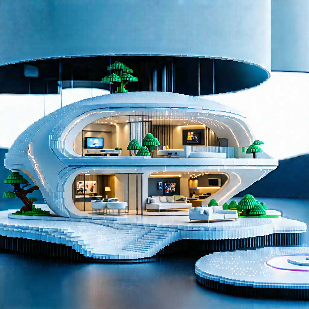 Futuristic smart home