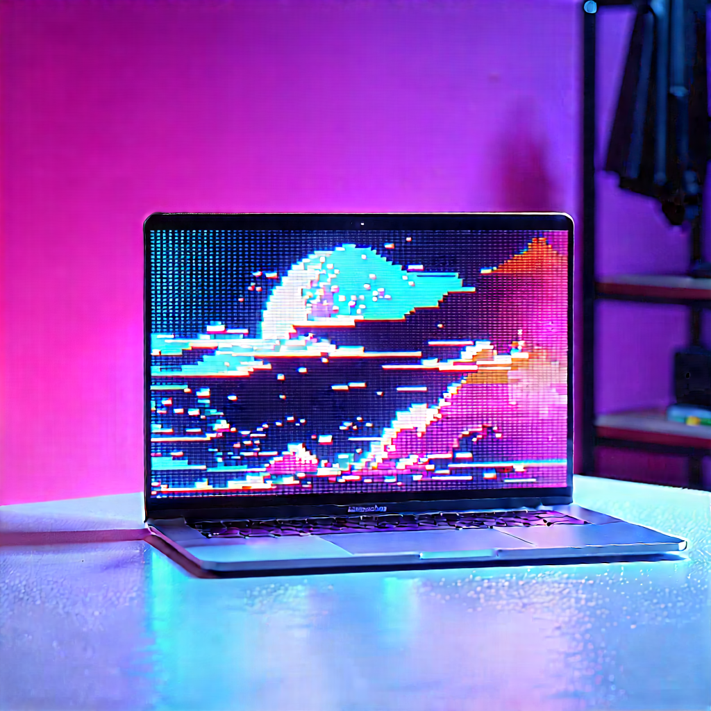 Laptop With Holographic Display With Laptop Computer