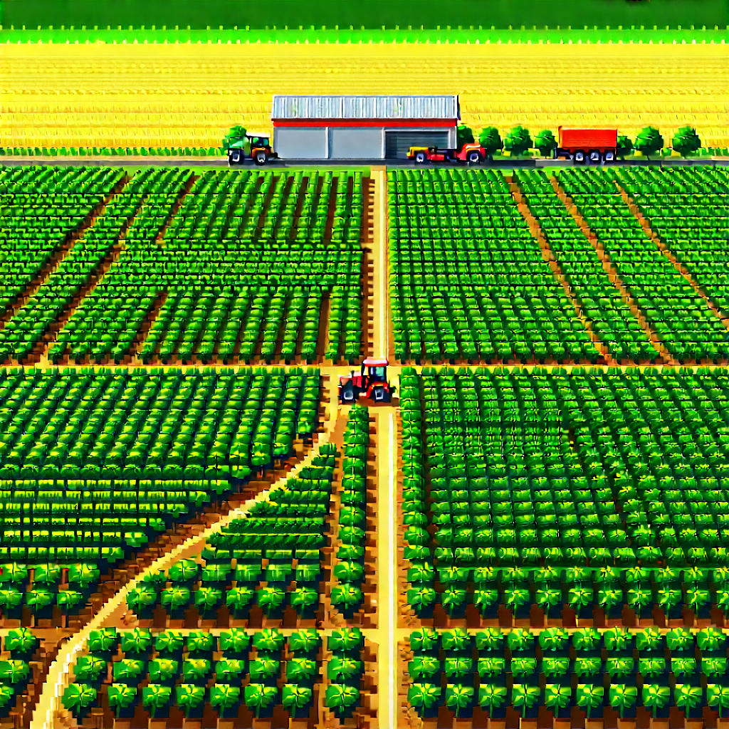 Agricultural Technology In Manufacturing Facility With Image, There