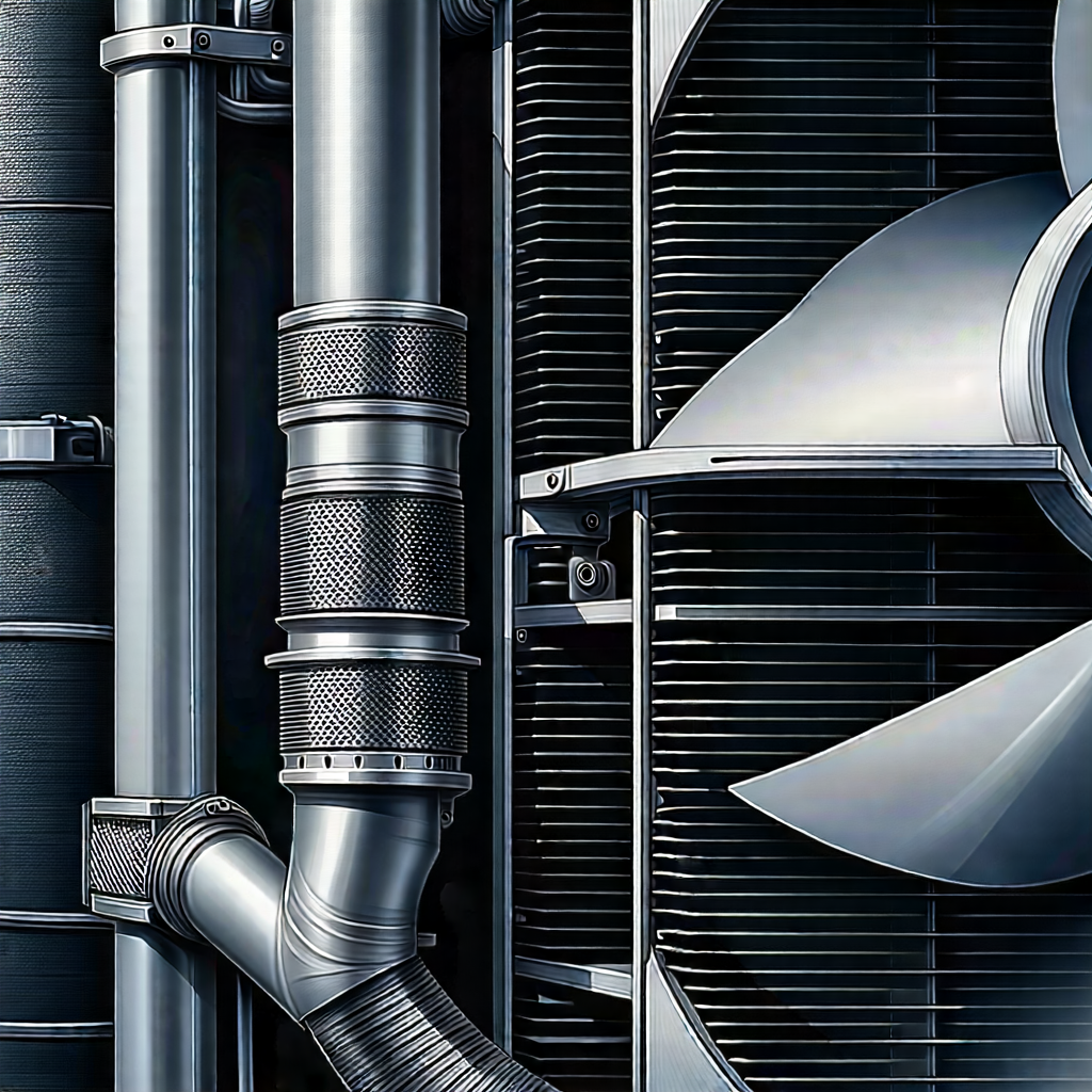 Close-up Of Cooling System With Large Shown