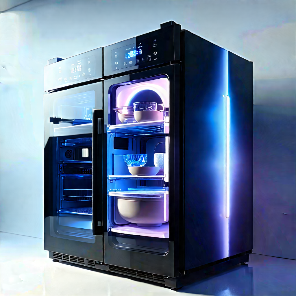 Innovative Smart Appliance Design With Large, Modern