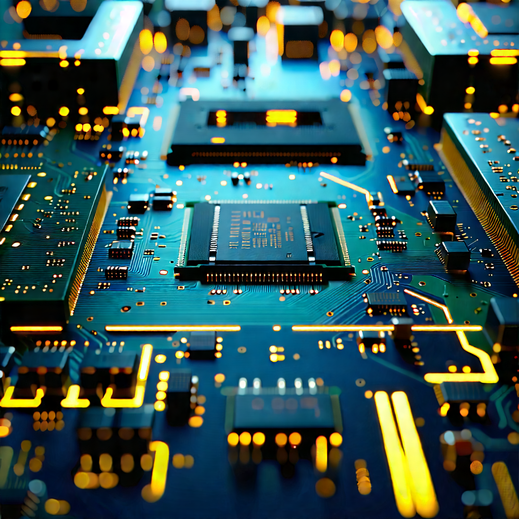 Close-up of memory module