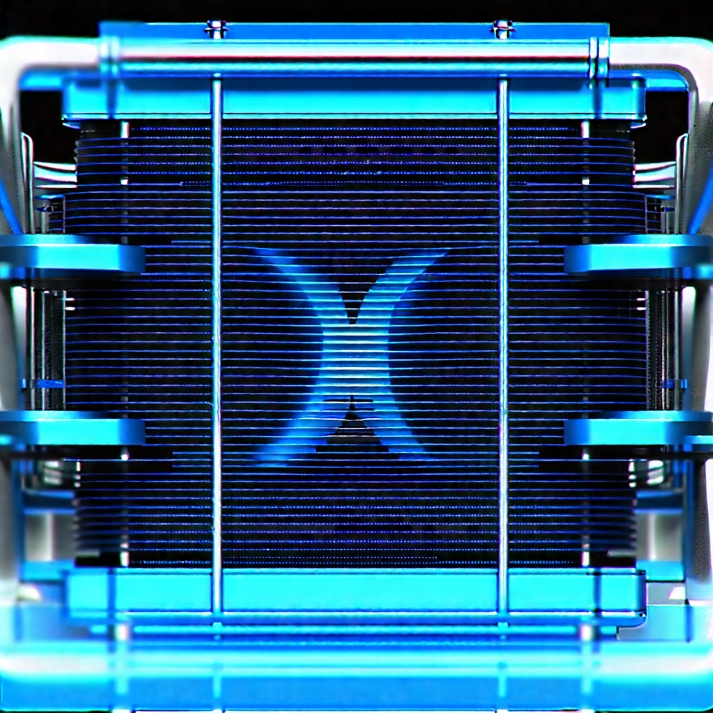 Close-up of cooling system