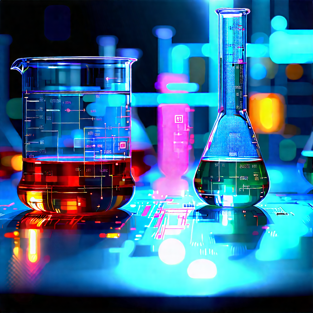 Educational Technology In (modern:1.26) Laboratory With Image, There