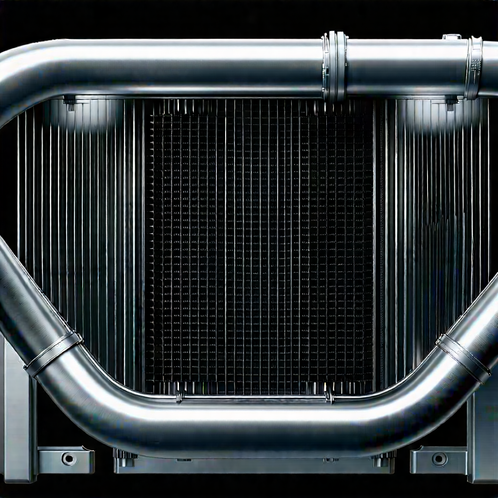 Close-up of cooling system