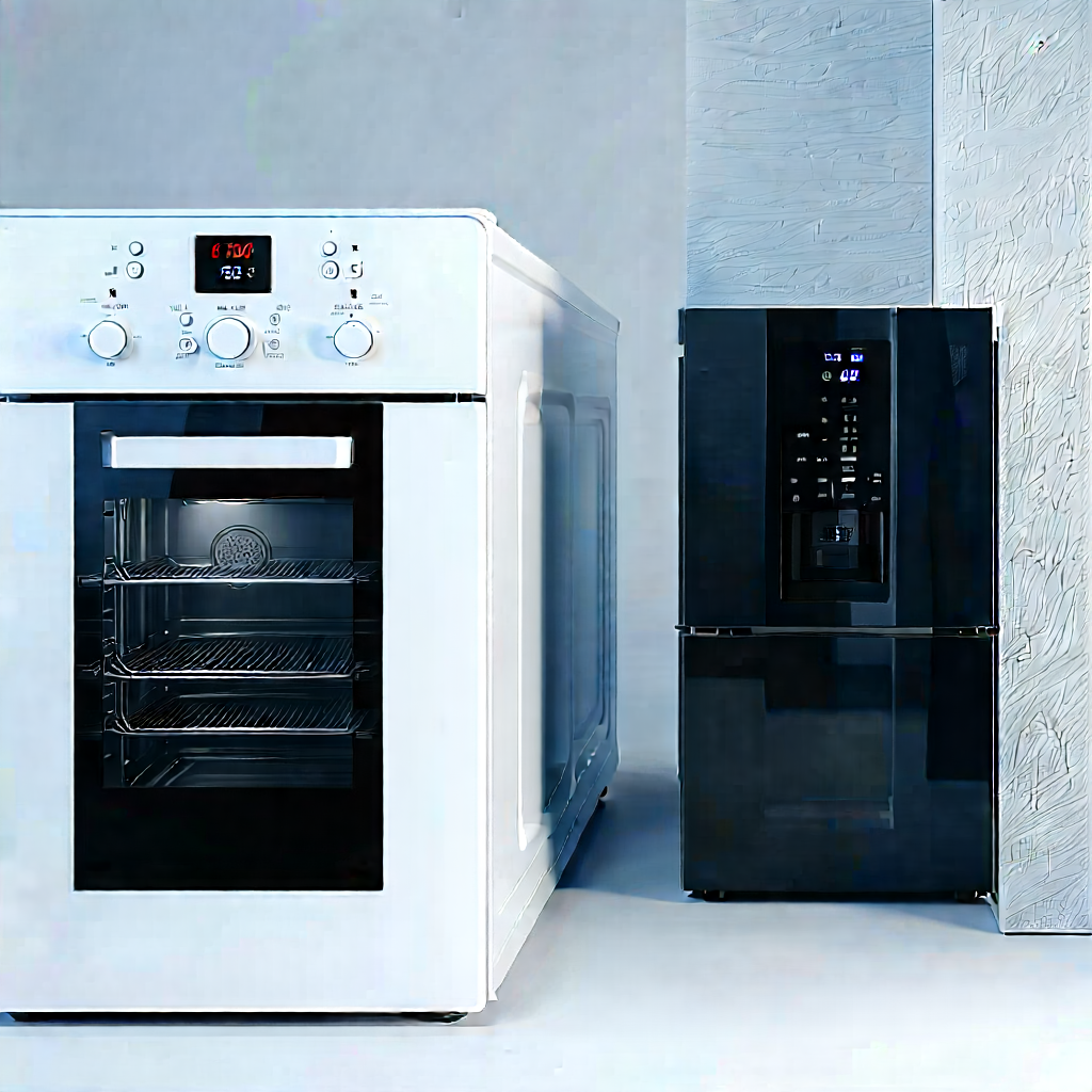 Innovative Smart Appliance Design With Kitchen White