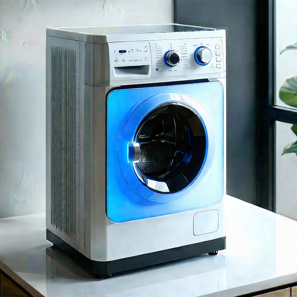 Innovative Smart Appliance Design With Small, Blue